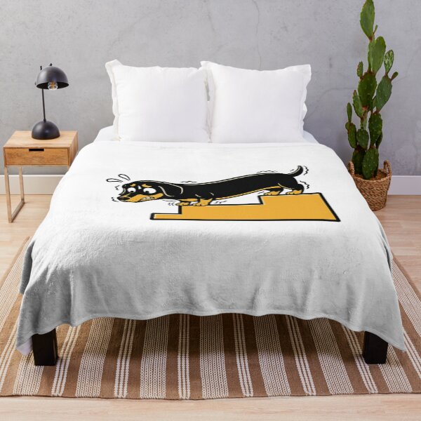 Item preview, Funny Dachshund Scared of Stairs : Wiener Dog Owner Gift designed and sold by TheAngelHeart.