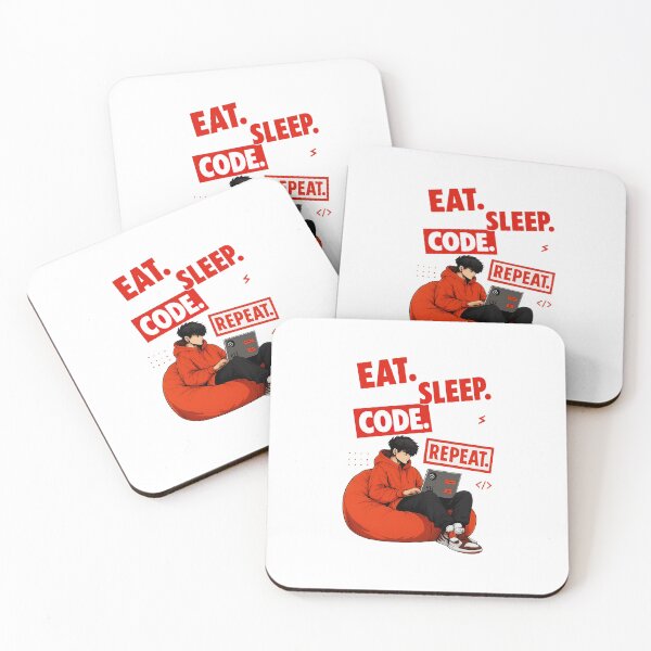 Item preview, Code Life Repeat – Programmer Lifestyle Graphic designed and sold by nncreator.