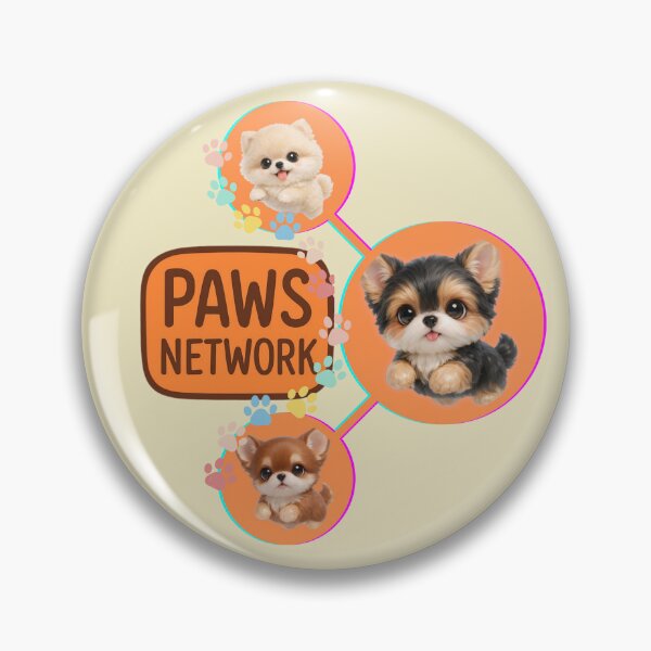 Item preview, Paws Network Cute Puppy Dog Breeds Pastel Art designed and sold by Soluna Studio.