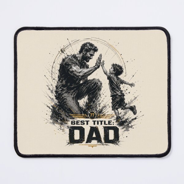 Item preview, Best Title Dad designed and sold by BlackSector77.