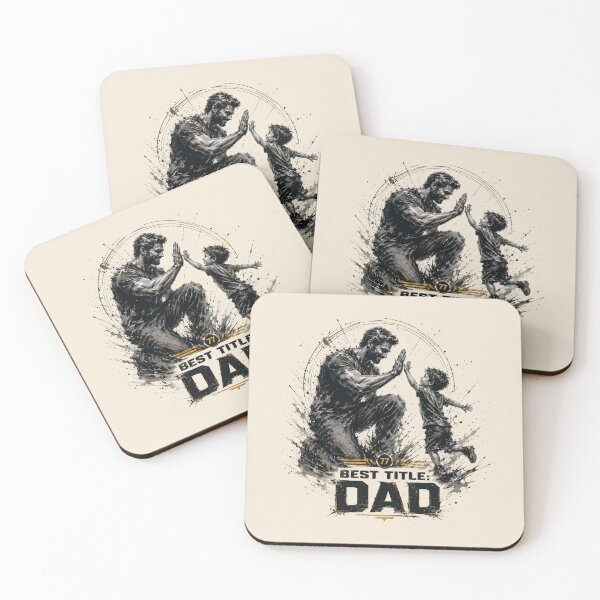 Item preview, Best Title Dad designed and sold by BlackSector77.