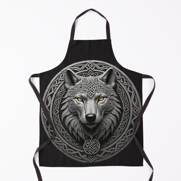 Item preview, Celtic Wolf Head designed and sold by Kirrindy Designs.