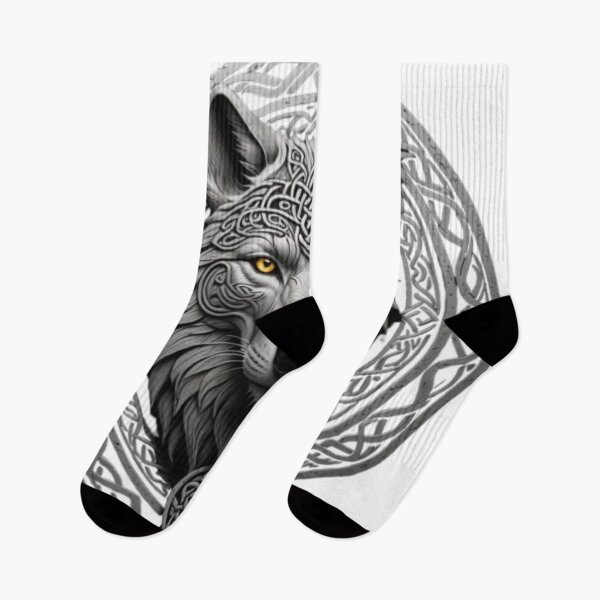 Item preview, Celtic Wolf Head designed and sold by Kirrindy Designs.