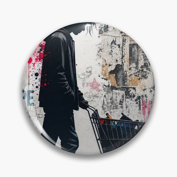 Item preview, Urban Flower Head Graffiti Art Poster designed and sold by thelivingrp.