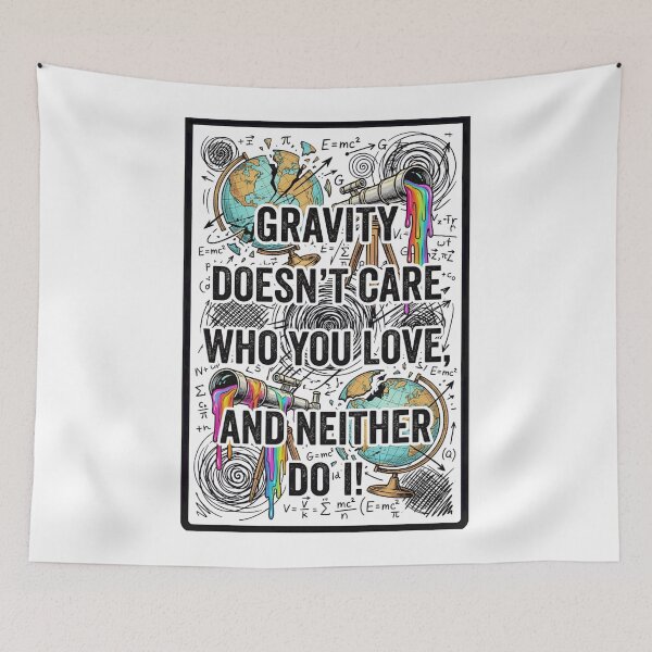 Item preview, The Gravitational Pull of Love designed and sold by Dhenin Studio.
