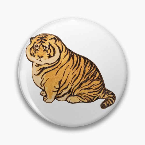Item preview, Cute Chubby Tiger designed and sold by miaslove.