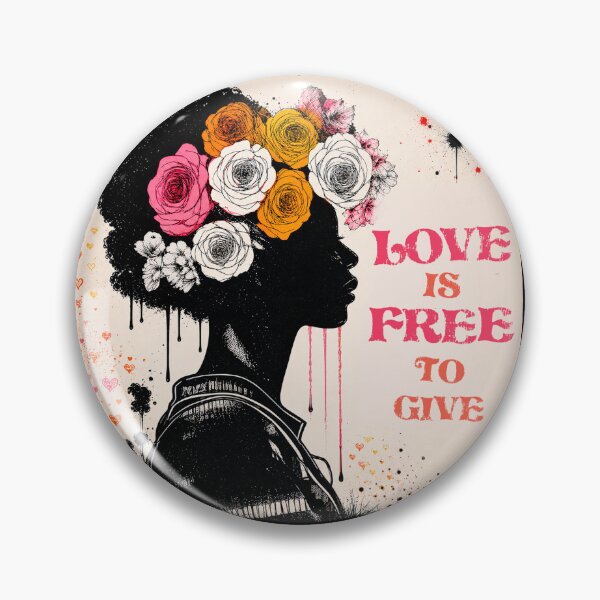 Item preview, Love is Free to Give Inspirational Graffiti Art designed and sold by thelivingrp.