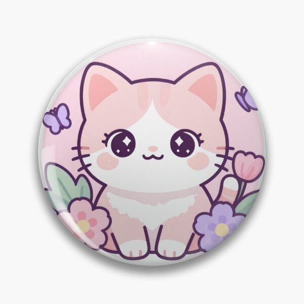 Item preview, Pastel Kitty Bloom designed and sold by funny things random.