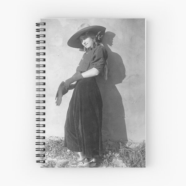 Item preview, Cowgirl, Vintage Black and White Old Photo designed and sold by modernretro.