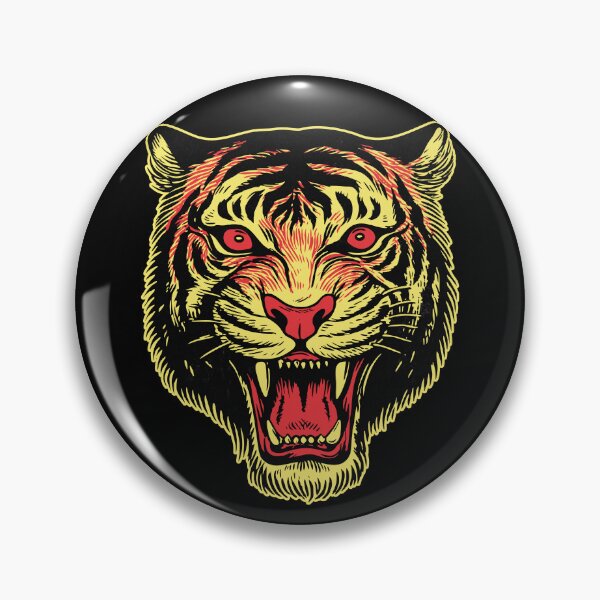 Item preview, Roaring Tiger Head Fierce Big Cat designed and sold by trajeado14.