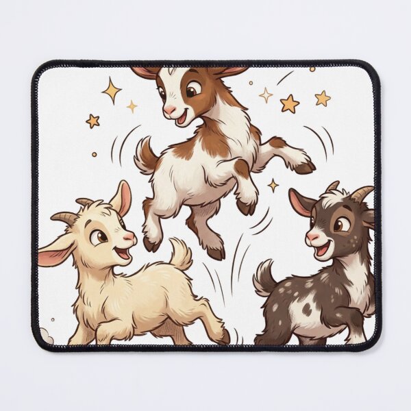 Item preview, Cute Playful Goats designed and sold by JocartyGifts.