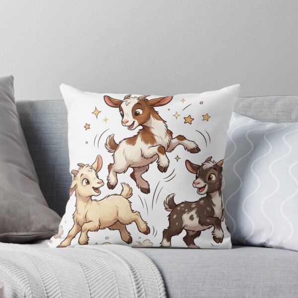 Item preview, Cute Playful Goats designed and sold by JocartyGifts.