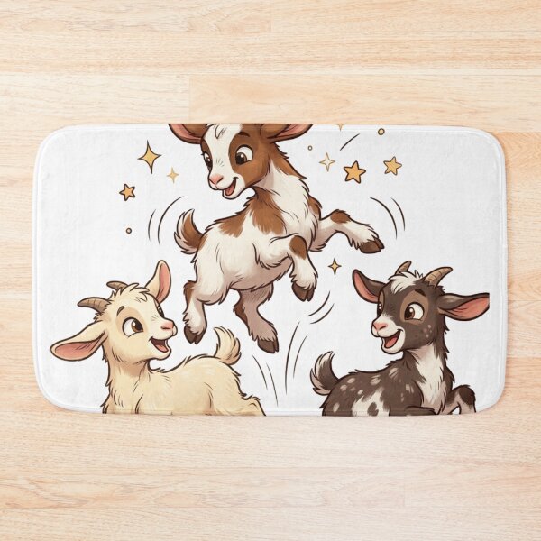 Item preview, Cute Playful Goats designed and sold by JocartyGifts.