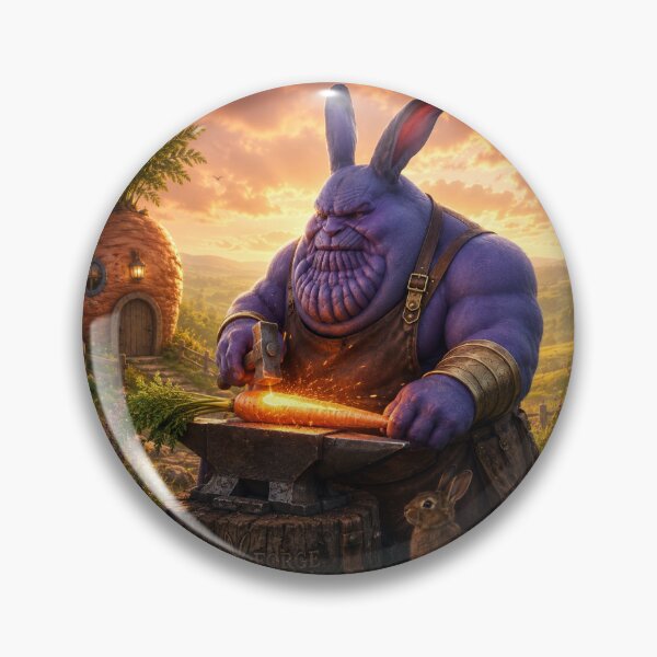 Item preview, Bunny Forge | Legendary Rabbit Blacksmith Fantasy Art designed and sold by BigGuy13.