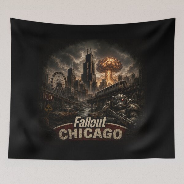 Item preview, Fallout Chicago | Post-Apocalyptic Windy City designed and sold by RockyLambda.