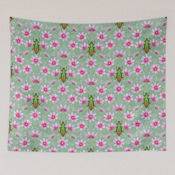 Item preview, Beetle and Cosmos designed and sold by Caitie-M.