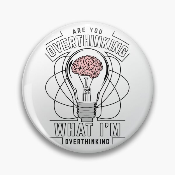 Item preview, Overthinking designed and sold by ThisNThatCrafts.