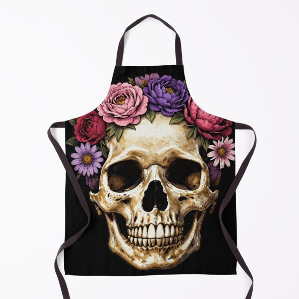 Item preview, Blooming Skull designed and sold by funny things random.