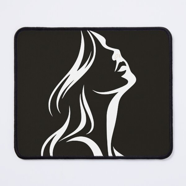 Item preview, Abstract Female Line Art, Minimalist Silhouette designed and sold by Studio pod Burom.