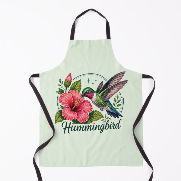 Item preview, Hummingbird - Hibiscus Bird Art designed and sold by Myra365Art.