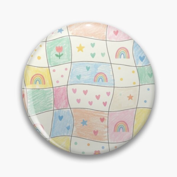 Item preview, Playful Nursery Love Pastel Rainbow Seamless Pattern designed and sold by InnerwayStudio.
