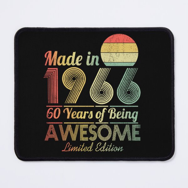Item preview, Vintage 1966, 60th Birthday Gift Distressed Design designed and sold by FernaRoje.