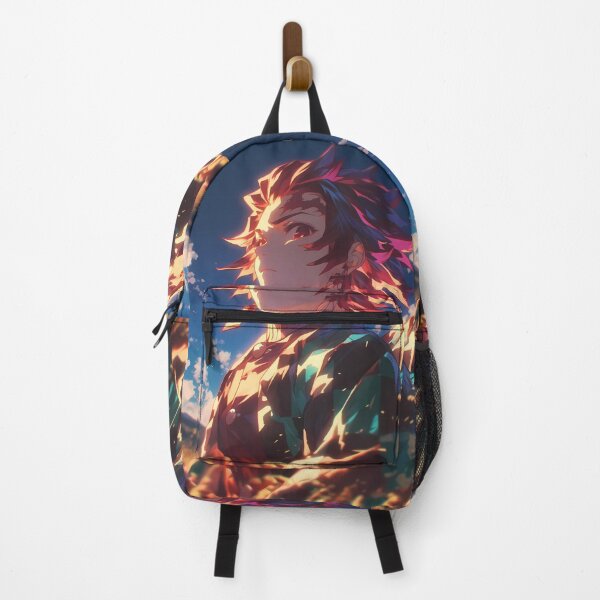 Item preview, Tanjiro Kamado Demon Slayer Fiery Sunset Resolve designed and sold by SuperTeamCanada.