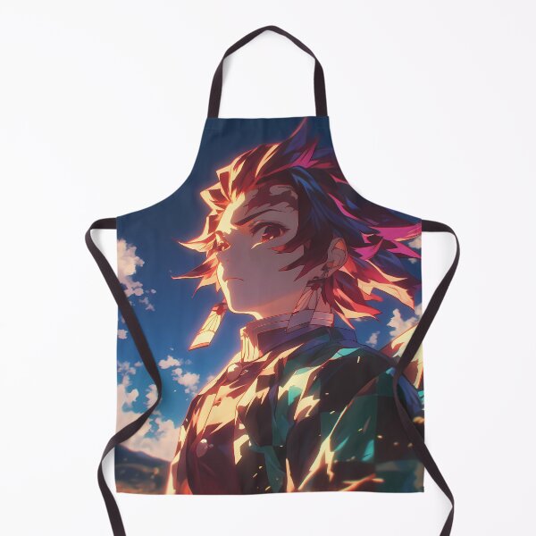 Item preview, Tanjiro Kamado Demon Slayer Fiery Sunset Resolve designed and sold by SuperTeamCanada.