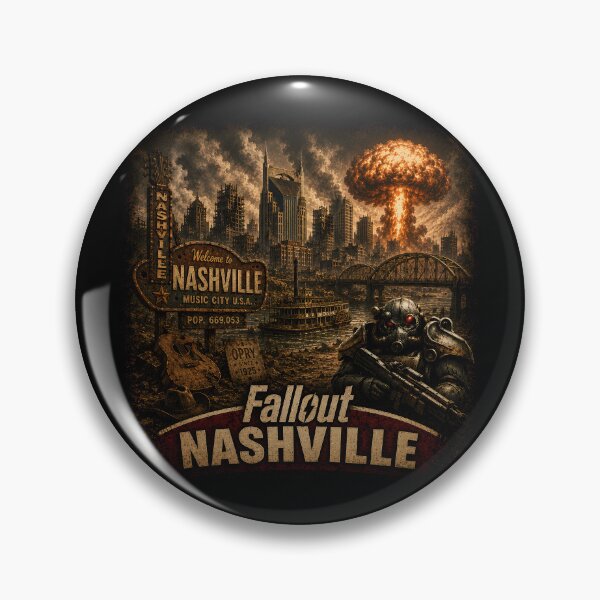 Item preview, Fallout Nashville | Music City Post-War designed and sold by RockyLambda.