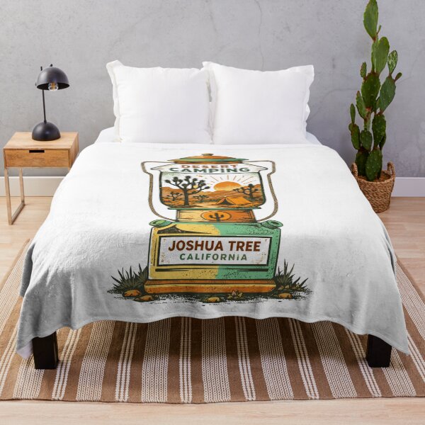 Item preview, Desert Camping Joshua Tree T-Shirt designed and sold by Matinez Pink.