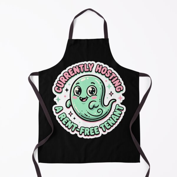 Item preview, Cute Pastel Ghost Rent Free Tenant Baby News designed and sold by SplashTastic.