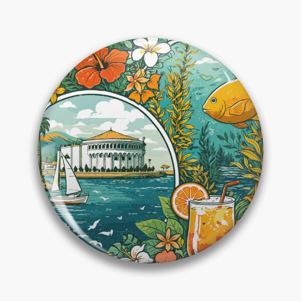 Item preview, Catalina Island Tropical Paradise designed and sold by Matinez Pink.