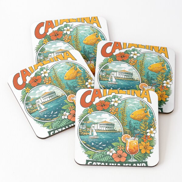 Item preview, Catalina Island Tropical Paradise designed and sold by Matinez Pink.