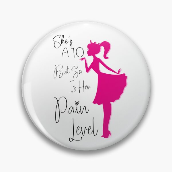 Item preview, She's A 10, But... designed and sold by ThisNThatCrafts.