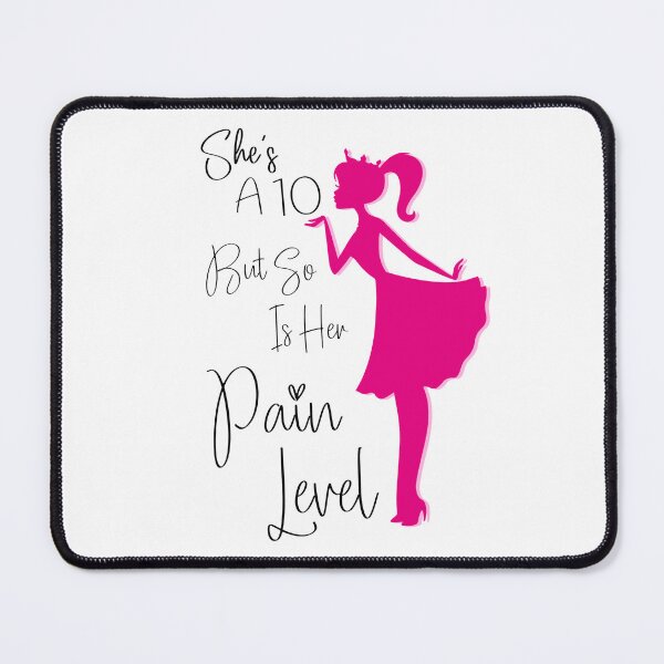 Item preview, She's A 10, But... designed and sold by ThisNThatCrafts.