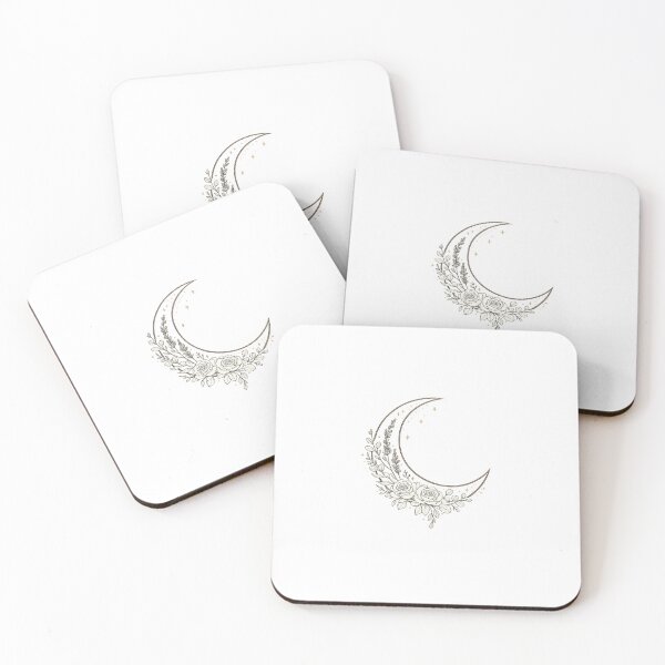 Item preview, Minimal Celestial Moon designed and sold by SahulArtGallery.