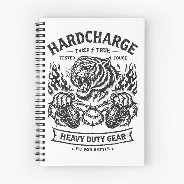 Item preview, Tough Tiger Heavy Duty Gear T-Shirt designed and sold by Matinez Pink.