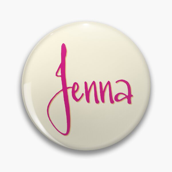 Item preview, JENNA personalized type design designed and sold by CharlottePlaceArt.