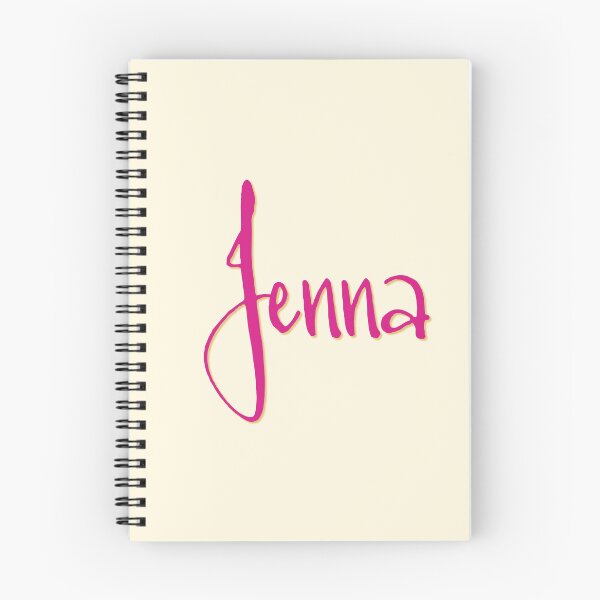 Item preview, JENNA personalized type design designed and sold by CharlottePlaceArt.