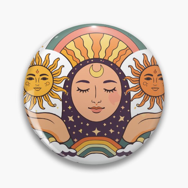 Item preview, Sun Moon Rainbow Wonder Awaits designed and sold by Matinez Pink.