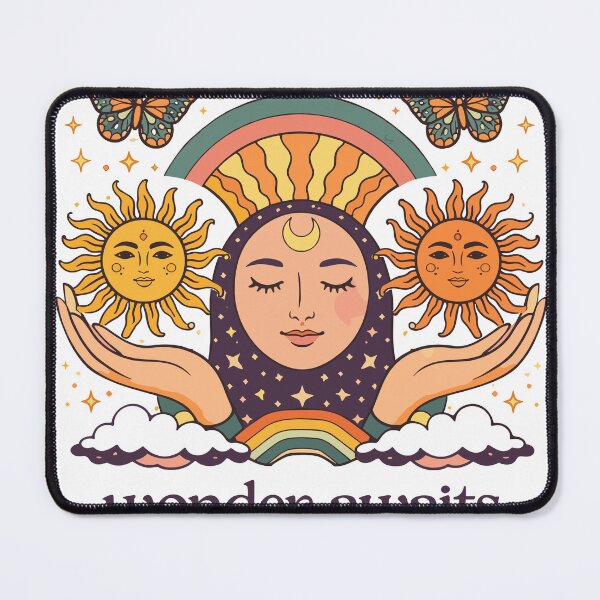 Item preview, Sun Moon Rainbow Wonder Awaits designed and sold by Matinez Pink.