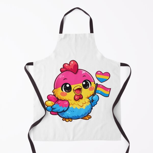 Item preview, Pan Pride Happy Chicken designed and sold by Candlelit Catastrophes.