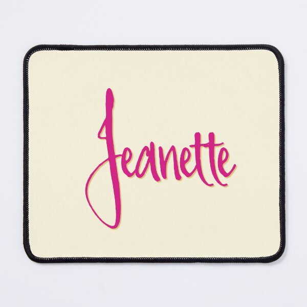 Item preview, JEANETTE personalized type design designed and sold by CharlottePlaceArt.