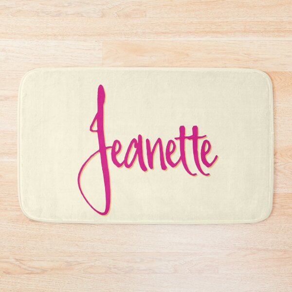 Item preview, JEANETTE personalized type design designed and sold by CharlottePlaceArt.