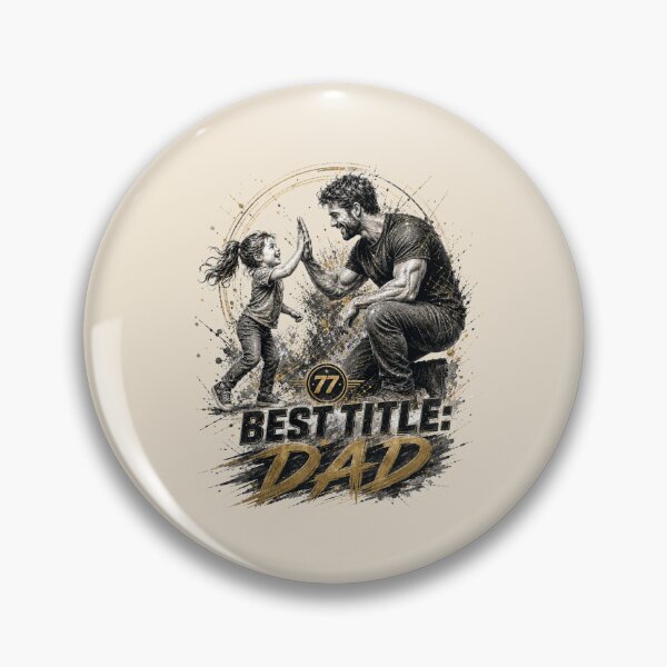Item preview, Best Title Dad - Father Daughter High Five Design designed and sold by BlackSector77.