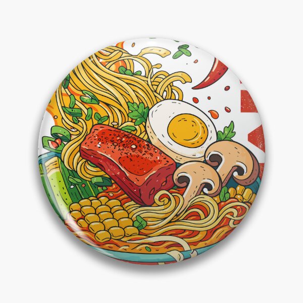 Item preview, Spicy Miso Ramen T-Shirt designed and sold by Matinez Pink.