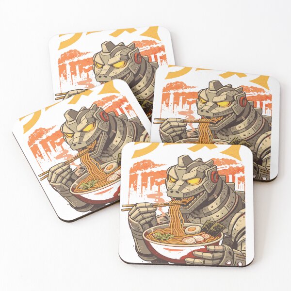 Item preview, Mecha Eating Ramen designed and sold by Matinez Pink.
