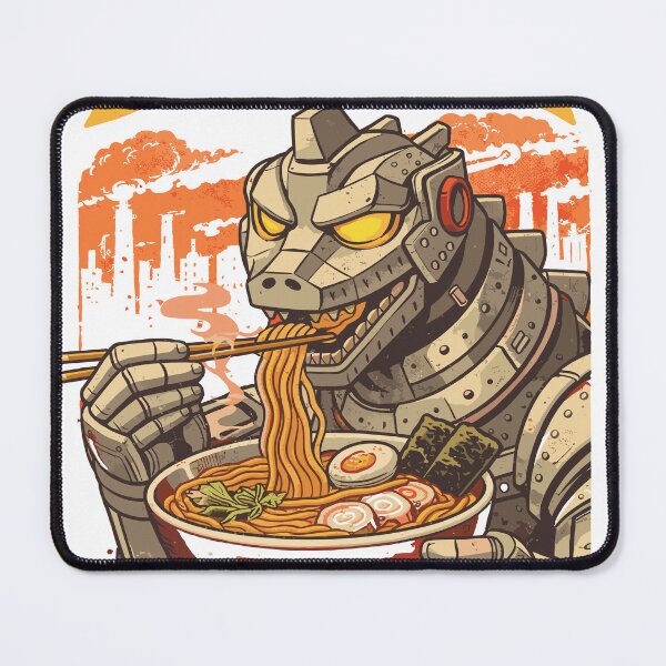 Item preview, Mecha Eating Ramen designed and sold by Matinez Pink.