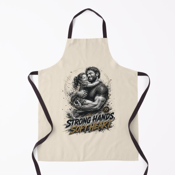 Item preview, Strong Hands Soft Heart Dad and Daughter Design designed and sold by BlackSector77.