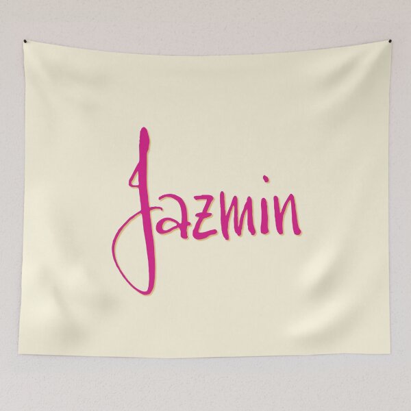 Item preview, JAZMIN personalized type design designed and sold by CharlottePlaceArt.